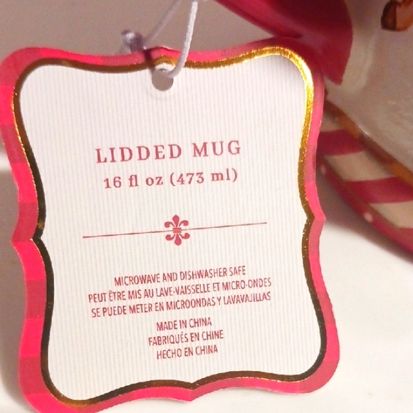 Gorgeous! Carosel Horses Design Mug With Matching Lid 🎠👑🎠🎠👑🎠🎠 - Picture 2 of 8